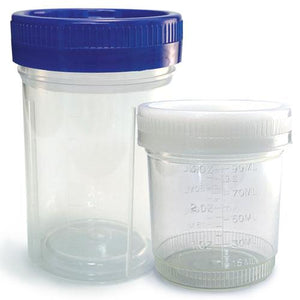 Leak Resistant Specimen Containers- 90mL